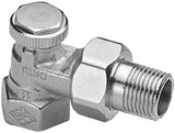 HEIMEIER Heimeier Rücklaufverschraubung Eckform 3/8" reg./absperrbar  – 0355-01.000
