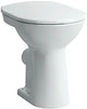 LAUFEN Laufen Pro Stand-WC Tiefspüler Sitzhöhe inkl. Sitz 48 cm, 6-Liter, weiß   – H8259550000001