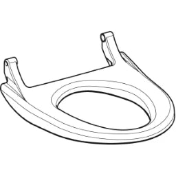 GEBERIT GE WC-Sitzring AquaClean 4000, weiss   – 242.170.11.1