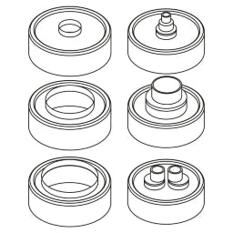 REHAU REHAU Gummiendkappe DUO 25-40 / 142-150  – 13200071001