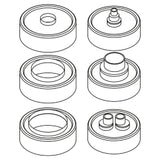 REHAU REHAU Gummiendkappe DUO 25-40 / 142-150  – 13200071001