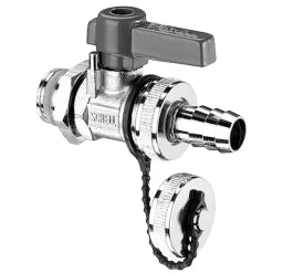 SCHELL SCHELL KFE Kugelhahn 1/2" mit Hebelgriff, matt chrom  – 13 994 03 99