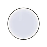 DANSANI Dansani YOU Rahmenspiegel Moon Dm.90 cm Schwarz Lichtregler   – S829-028