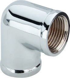 VIEGA Viega Winkel 90 Grad 1612 in Rp1/2 Messing verchromt  – 105 600