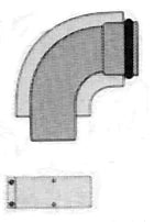 VAILLANT Vaillant-Bogen konzentrisch Dm 96/63 mm 90 Grad Nr.303808  – 303808