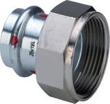 VIEGA Viega Verschraubung mit SC Prestabo 1163 in 35mm x G11/2 Stahl verzinkt   – 559 212