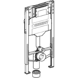 GEBERIT GE Duofix 2025 WC-Element Sigma12 BH97cm, f. Bambini Kinder Stand WC  – 111.922.00.6