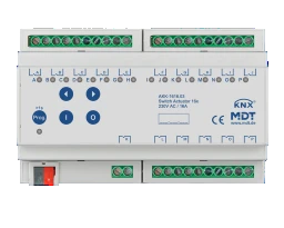 MDT KNX Schaltaktor 16fach, 16A REG   – AKK-1616.03