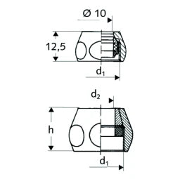 SCHELL SCHELL Konus-Quetschverschraubung 3/8"x10mm  – 26 500 06 99