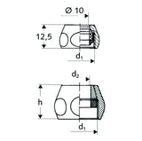 SCHELL SCHELL Konus-Quetschverschraubung 3/8"x10mm  – 26 500 06 99