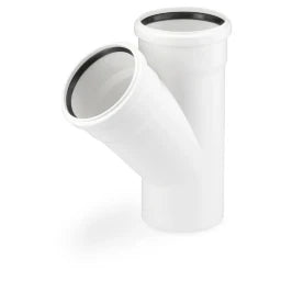 REHAU RAUPIANO PLUS Einfachabzweig DN 40/40, 87 Grad   – 11231141002
