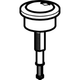 GEBERIT GE Druecker fuer Spuelkasten 2-Mengen, AquaClean 8000 plus AP   – 274.006.KG.1