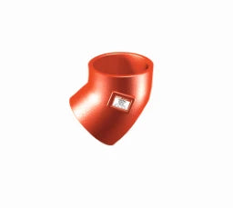 PREIS PAM GLOBAL S Bogen 45 Grad DN 125  – 10076