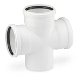 REHAU RAUPIANO PLUS Doppelabzweig DN 110/110/110, 87 Grad  – 11215541001