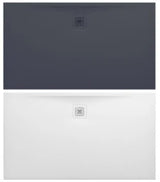 LAUFEN Laufen Passion Duschwanne aus Marbond 140 x 90 x 3cm, Ablauf lange Seite, weiß   – BPPABTL140.90W