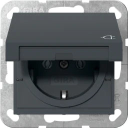 GIRA SCHUKO KD System 55 Anthrazit  – 445428
