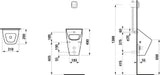 LAUFEN Laufen Vila Absaugurinal, ohne Decke weiß   – H8411420000001