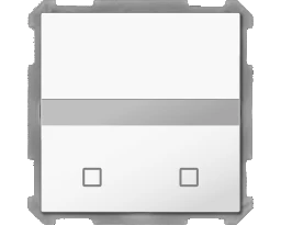 MDT KNX 63 x 63 mm Bewegungsmelder mit Temp.sensor reinweiß glänzend   – SCN-BWM63T.02