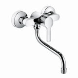 KLUDI Kludi Logo Neo Spültisch-Wandmischer chrom  – 379240575