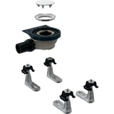 GEBERIT GE Rohbauset zu Setaplano, d50, 4F Siphonierhoehe 50mm, 4 Fuesse 154010  – 154.010.00.1