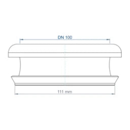 POLOPLAST PO WC Anschlußdichtung POLO-KAL DN 110   – 02376