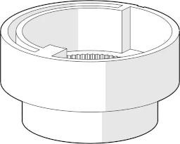 HANSA Hansa Anschlaghülse chrom   – 59 906 355