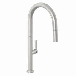 KLUDI KLUDI-AUREA Spültisch-Einhandmischer herausz. Geschirrbrause Stainl.Br. Nicke  – 55852N575