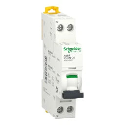 SCHNEIDER ELECTRIC Acti9 iC40N - Leitungsschutzschalter - 1 P+N - 6A - C Kurve - 6kA/10kA  – A9P54606