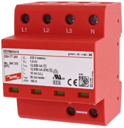 DEHN AC Überspannungsableiter 3-polig+N/PE Typ I/II   – 941310