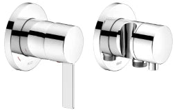 KEUCO Keuco Passion Koll.1 EHM Fertigset rund Umstellventil, 2 Verbraucher, verchromt  – 53551010011
