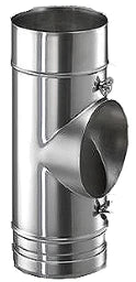 SCHIEDEL Schiedel Prima Plus T-Stück f.Anschluss 90°, Durchmesser 130mm  – 106529