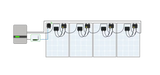Tigo TS4-A-O Systemaufbau mit TAP und CCA