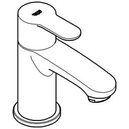 GROHE Grohe Eurostyle Cosmopolitan Standventil WT, SpeedClean Mousseur chrom   – 23 039 002