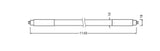 LEDVANCE LED TUBE T5 AC MAINS PERFORMANCE 1149 mm 16W 840  – 4058075824317