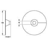 REHAU Aquaproof Manschetten-Dichtset  – 18961801093