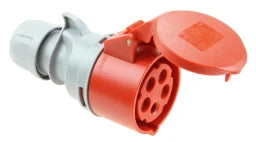 PC ELECTRIC CEE Kupplung 32A 5p 6h IP44, schraublose Klemme   – 225-6TT