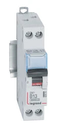 LEGRAND LS-Schalter 6kA B 13A/1pol+N  1TE Schmalbauweise   – 407474