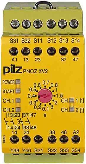 Not-Aus-Schaltgerät 3/24VDC 2n/o 2n/o  PNOZ XV2 #774502 – 774502