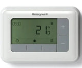 RESIDEO Resideo Raumthermostat T4 verdrahtet mit Umschaltkontakt, weiß   – T4H110A1023