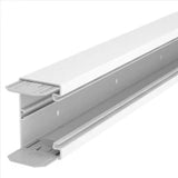 OBO Geräteeinbaukanal mit Bodenlochung 70x11 0x2000 Polyvinylchlorid reinweiß RAL 901  – 6274300