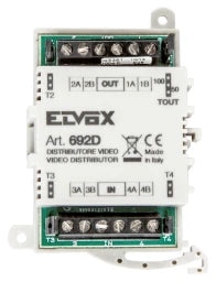 VIMAR-ELVOX Passiver Video-Etagenverteiler  – 692D