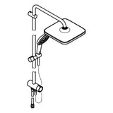 GROHE Grohe Duschsystem Tempesta 250 Cube 26977_1 Umstellung KB T. 250 Cube chrom  – 26 977 001