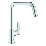 GROHE Grohe EH-SPT-Batterie Eurosmart 30618 Vor-Fenster-Montage hoher Auslauf chrom  – 30 618000