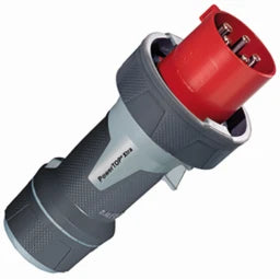 MENNEKES CEE-Stecker PowerTOP Xtra HW/VN 63A 5p 400V 6h IP67   – 13212