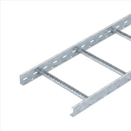 OBO Kabelleiter gelocht, mit VS Sprosse 60x4 00x3000 Stahl bandverzinkt  – 6208544