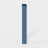 POLOPLAST PO Steckmuffenrohr POLO-KAL NG DN 125/1000   – 02053