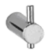 KWC AUSTRIA KWC Stratos Kleiderhaken einfach, 18x38x60mm, Aufputz  – 2000057979