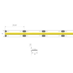 BILTON BL COR Pure COB LED-Strip 980lm/m 24VDC 10W/m IP20 940 5m  – 171846_00