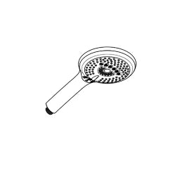 KLUDI Kludi Freshline Handbrause 3S DN 15  – 6790005-00