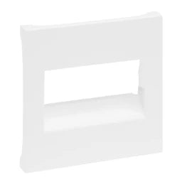 LEGRAND SEANO Abdeckung RJ45 für 1- und 2-fach D atendosen, Farbe: Ultraweiss  – 765154